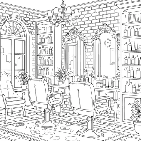 Vintage Hair - Salon Scene
