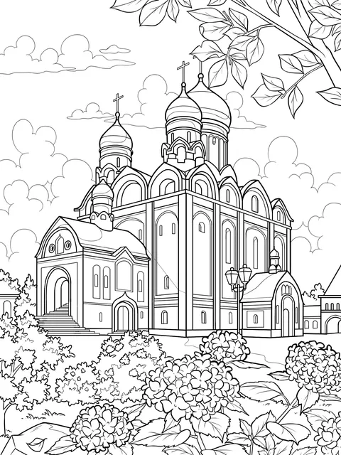 Beautiful Church Landscape