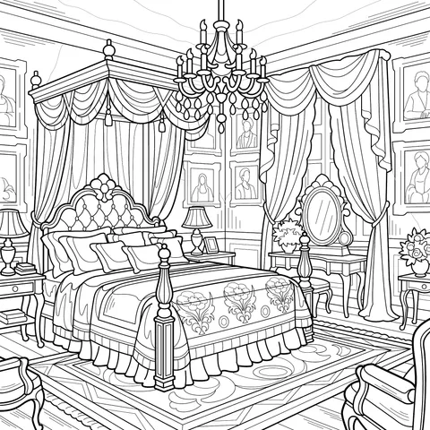 Luxurious Classical Bedroom