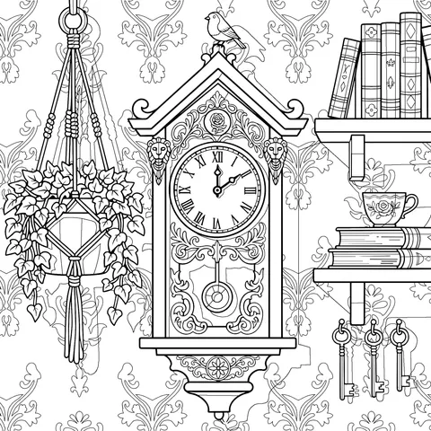 Vintage Clock Corner