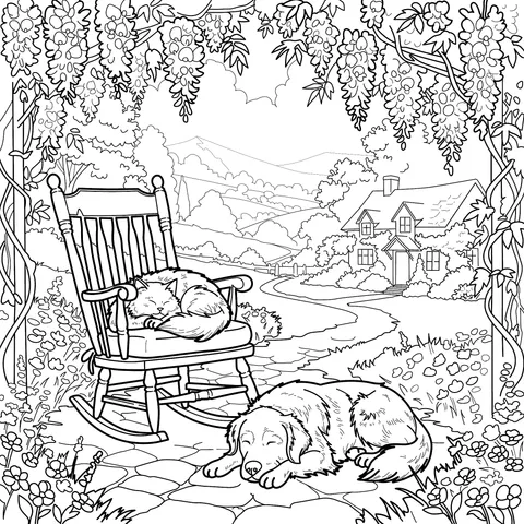 Resting Time in the Countryside