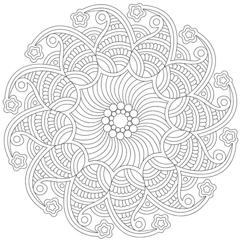 Exquisite Mandala Pattern
