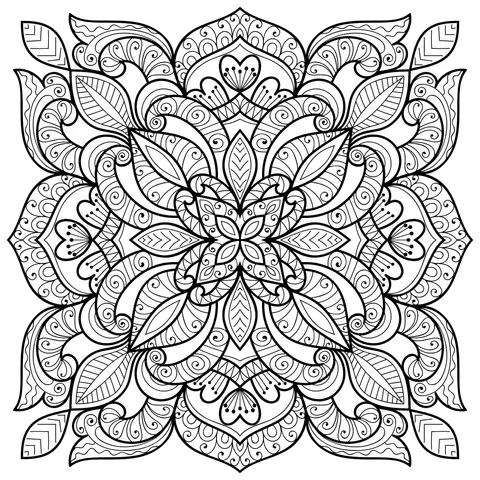 Exquisite Mandala Pattern