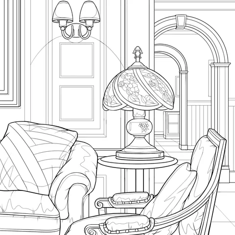 Cozy Living - room Scene