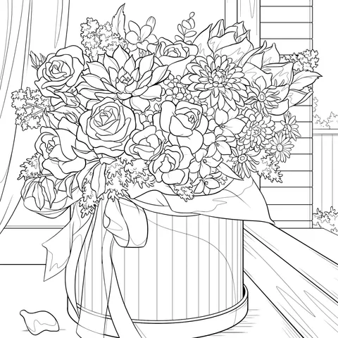 Colorful Flower Bouquet