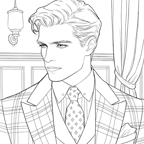 Vintage Gentleman Image