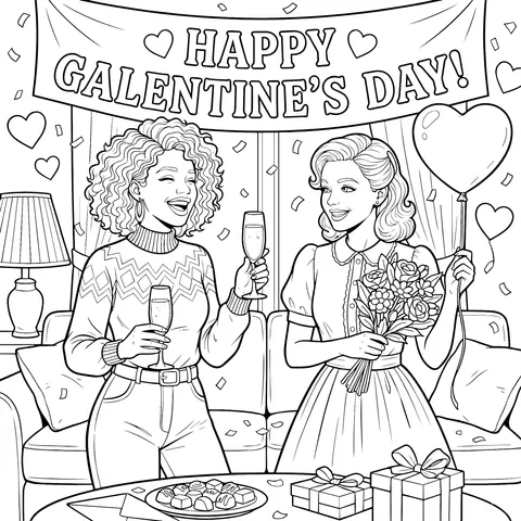 Galentine's Day for Best Friends