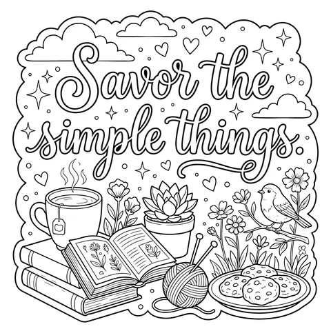 Savor the Simple Things