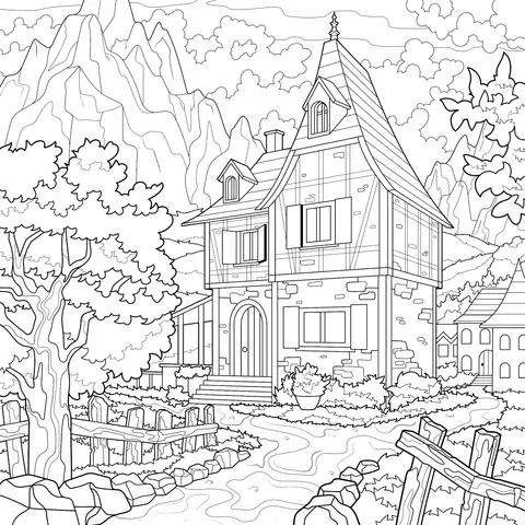 Fairytale Cottage in the Mountains