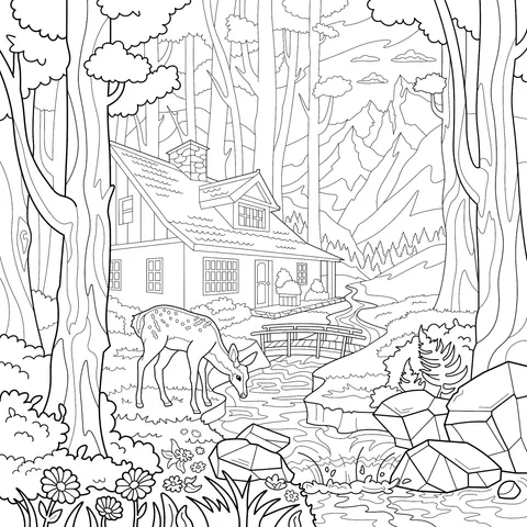 Cottage in the Forest