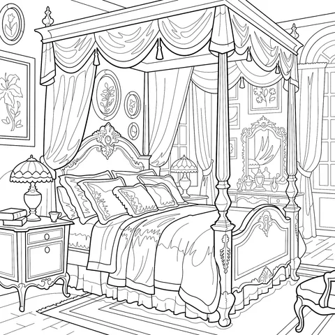 Gorgeous Four - Poster Bed Bedroom