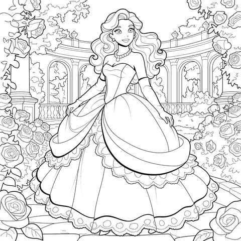 Princess in the Garden