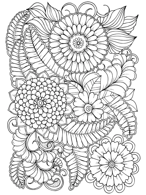 Colorful Flower Pattern