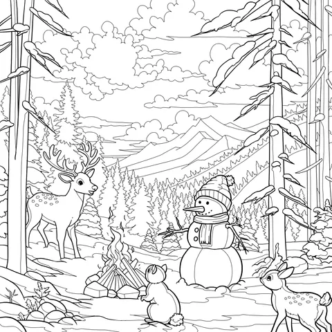 Winter Forest Adventure