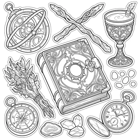 Collection of Magic Elements