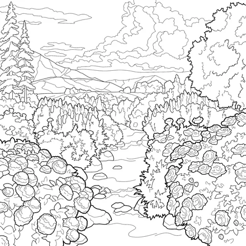 Dreamy Streamside Beauty