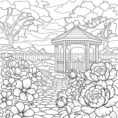 Gazebo in the Garden