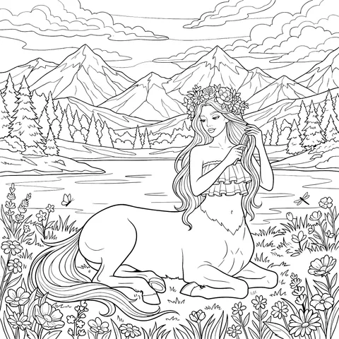 Beautiful Centauress