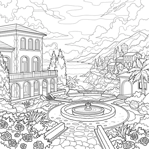 Seaside Garden Villa View