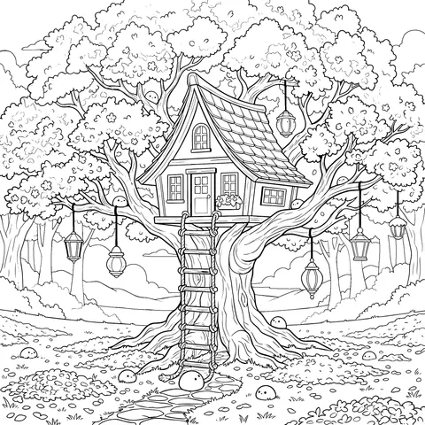 Dreamy Cherry - Blossom Treehouse