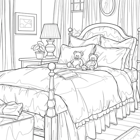Cozy Bedroom Scene