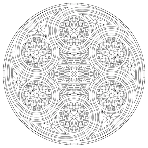 Colorful Mandala Pattern