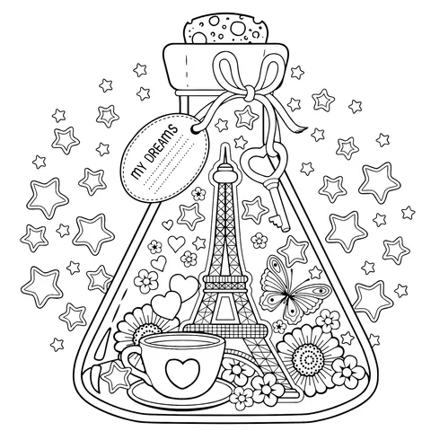 Dreamy World in a Bottle