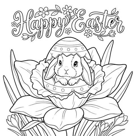 Adorable Easter Bunny