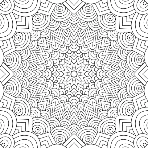Exquisite Mandala Pattern