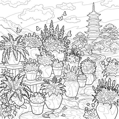 Garden Scene