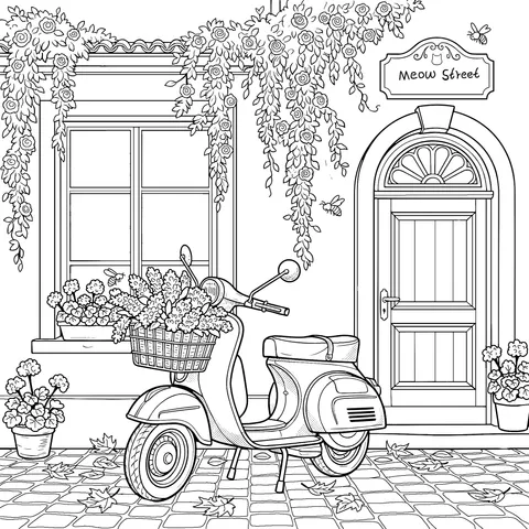 A Cozy Street - side Scene