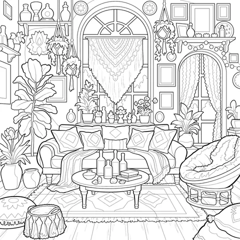 A Cozy Living - room Corner