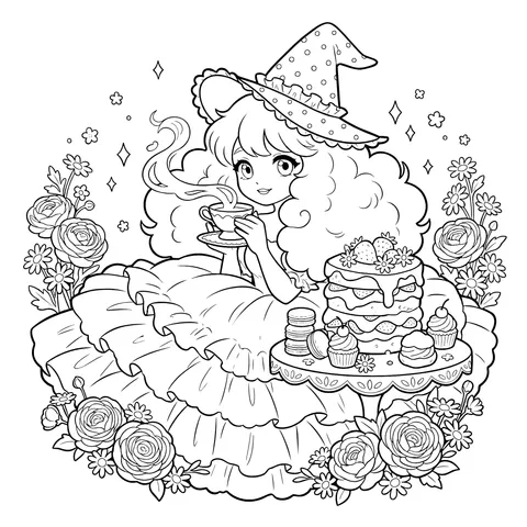 Magical Girl Afternoon Tea