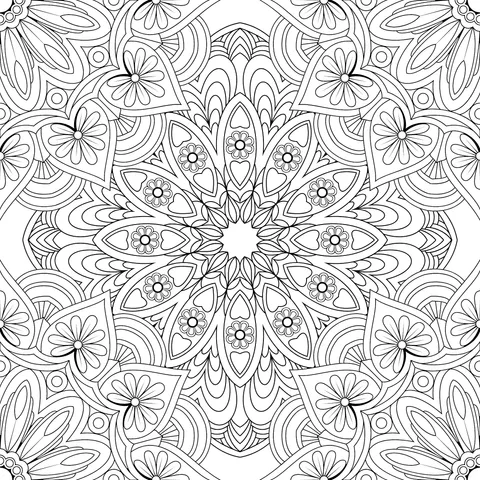 Exquisite Mandala Pattern