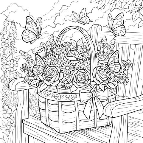 Ai1464_Basket_Flowers