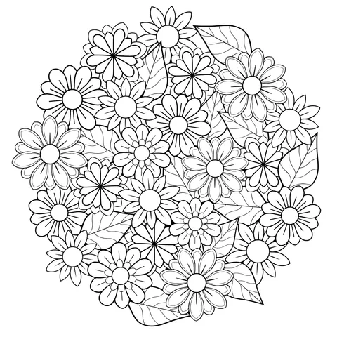 Colorful Flower Pattern