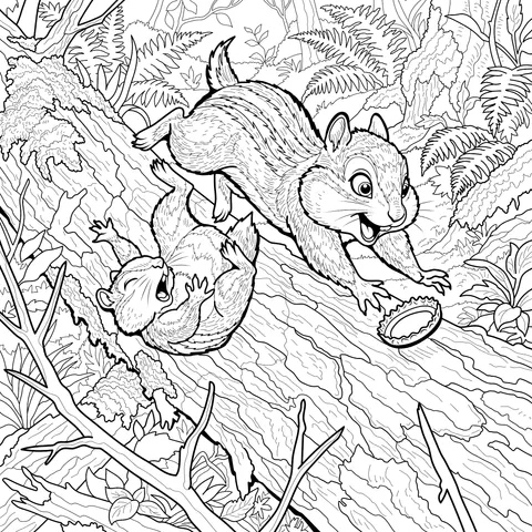 1512_Chipmunks_log_forest