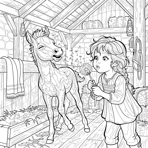 1524_Foal_Girl_Barn