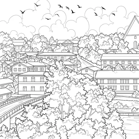 城市风景
