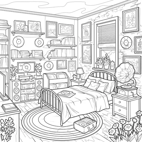 Cozy Bedroom Scene