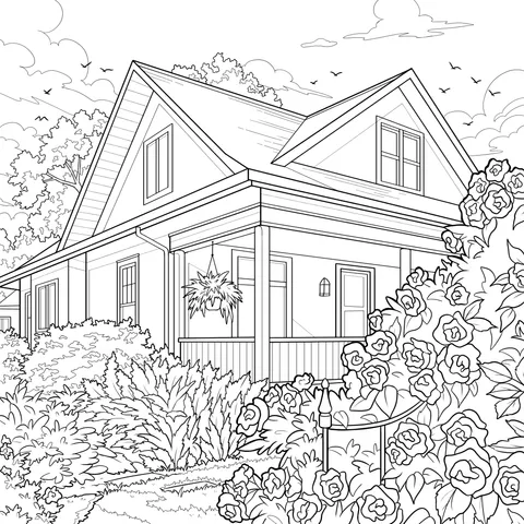 Cozy Home Landscape