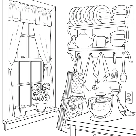 A Cozy Kitchen Corner