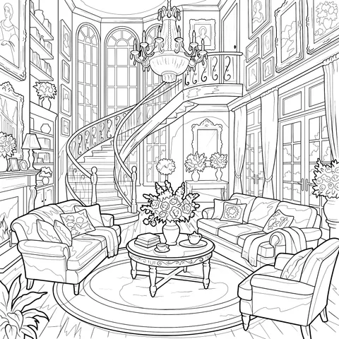 Dreamy Luxury Living Room