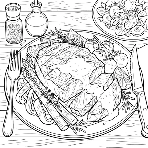 Delicious Steak Meal