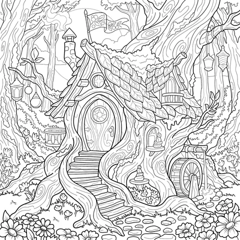 Enchanted Forest Cottage