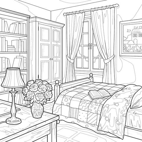 Cozy Bedroom Scene
