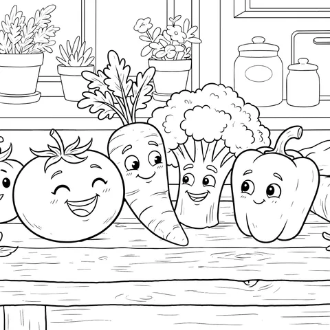 Adorable Vegetable Collection