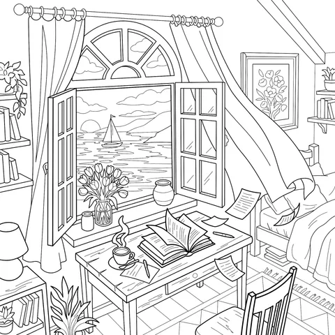 Cozy Space by the Window