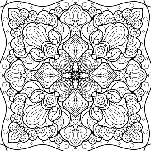 Exquisite Mandala Pattern