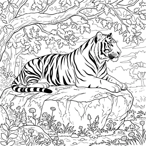 Resting Tiger